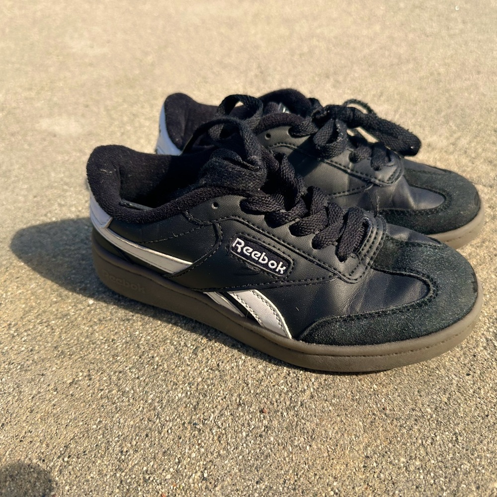 Reebok Black and Gray Casual Sneakers